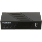 Приставка для цифрового ТВ Starwind CT-140 черный, DVB-T2, DVB-T, DVB-C, HDMI, USB 2.0 х2, фото9