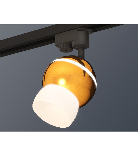 Светильник Ambrella light XT1105008 PYG/SBK/FR золото желтое полированное/черный песок/белый матовый MR16 GU5.3 LED 3W 4200K