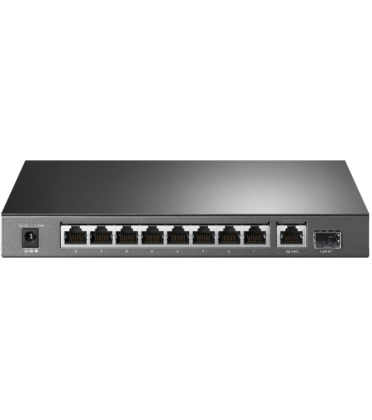 Коммутатор TP-Link TL-SG1210P 10-портовый гигабитный настольный с 8 портами PoE+ SMB