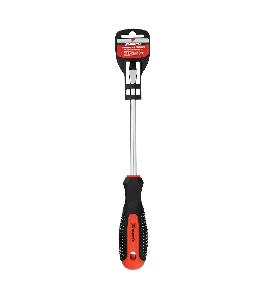 Отвертка Matrix fusion sl8.0х150мм crv 3-х компонентная рукоятка anti slip