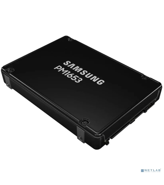 Накопитель SSD Samsung PM1653, 960Gb, SAS 4.0, 2.5', R/W 4200/1200