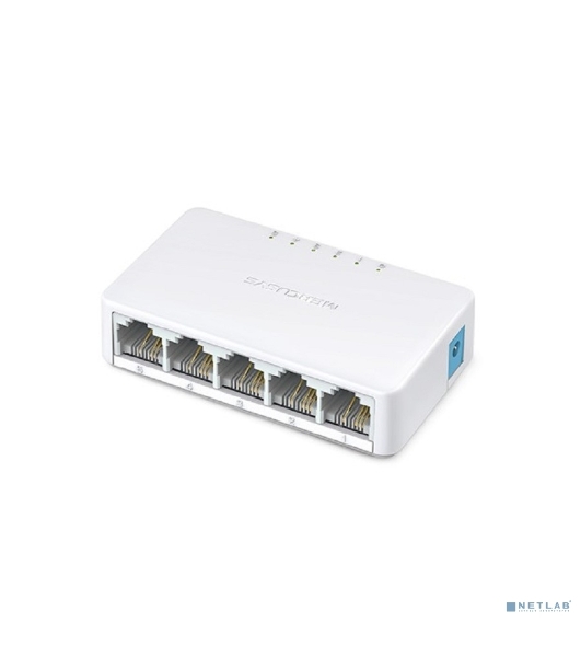 Коммутатор Mercusys MS105, 5 портов Ethernet 100 Мбит/с
