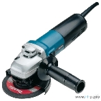 Угловая шлифовальная машина машина Makita 9565CVR 1400Вт 12000об/мин рез.шпин.:M14 d=125мм, фото2