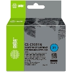 Картридж струйный Cactus CS-C9351N черный (20мл) для HP D1468/D1520/D1420/D1560/D1530/D1341/D1320/D1312/D1455/D2330/D2430/D1430/D2460/D2445/D1360/D1460/D1415/D1568/D2345/D1445/D2320/D1330;OfficeJet J3635/J3625/J3608/J3640/4315xi, FAX 1250, Deskjet F2210, OfficeJet 4315, Deskjet F2120/F4140/F2120/F3, фото 1