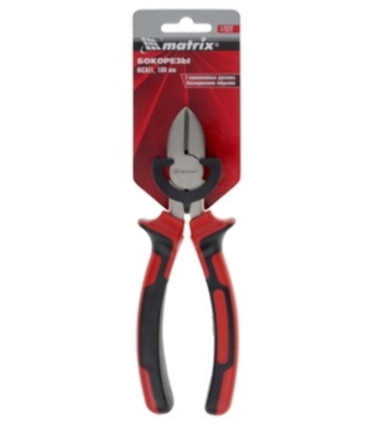 Бокорезы Matrix NICKEL, 180 мм, никелированные, двухкомпонентные рукоятки