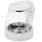 Чайник электрический Homestar HS-1053 1,2 л,стекло/пластик, белый (106464), фото6