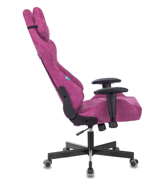 Кресло Бюрократ VIKING KNIGHT LT15 FABRIC малиновый, ткань, 120 кг, механизм качания