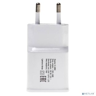 Сетевое зарядное устройство Buro TJ-248W QC 3.0 2.4A универсальное белый
