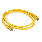 Патч-корд ExeGate UTP-RJ45-RJ45-C6-1M-YL, UTP, cat.6, 1м, желтый, фото3