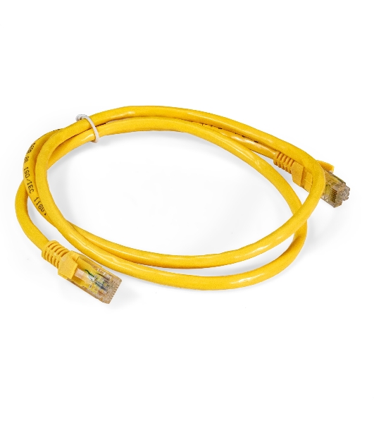 Патч-корд ExeGate UTP-RJ45-RJ45-C6-1M-YL, UTP, cat.6, 1м, желтый