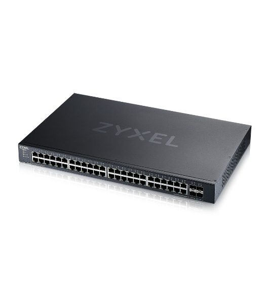 Коммутатор Smart L3 Lite Zyxel NebulaFlex XGS1935-52, rack 19', 48xGE, 4xSFP+