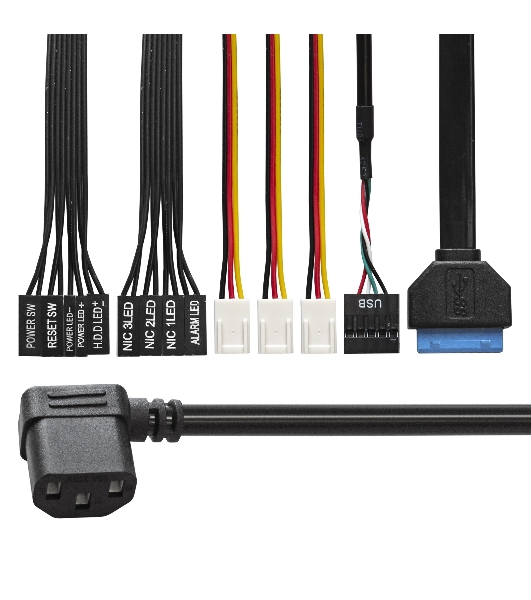 Серверный корпус ExeGate Pro 2U550-06/2U2088 (RM 19', высота 2U, глубина 550, БП 2U-800ADS, USB+USB 3.0)