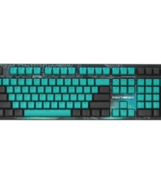 Клавиатура Raskat KM002 UV проводная, USB Type-A, зелёный (UV)