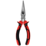 Длинногубцы Matrix NICKEL 17164 160 мм, прямые никелированные, двухкомпонентные рукоятки, фото6