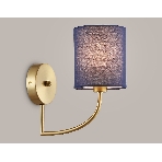 Настенный светильник Ambrella light LH71275 BS/DB латунь/темно синий E14 max 40W 225*120*250, фото3