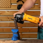Угловая шлифовальная машина Deko DKAG1500 1500Вт 12000об/мин рез.шпин.:M14 d=125мм, фото4