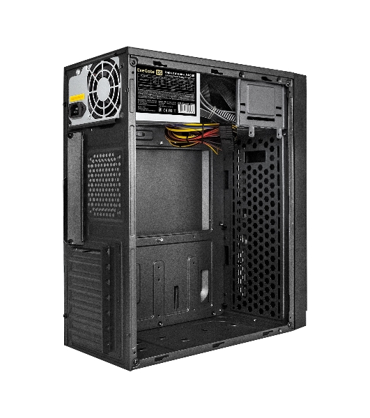 Компьютерный корпус Miditower ExeGate AA-440-AA500 (ATX, AA500 8 см, 2*USB, аудио)