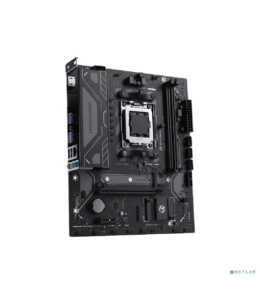 Материнская плата Maxsun MS-Challenger B650M V2, AM5, AMD B650, 2xDDR5, 3xSATA, 1xM.2, 1xPCIe 4.0 x16, 1xPCIe 3.0 x1, 1xDP, 1xHDMI, 1xRJ45, 4xUSB-A 5Gbps, 2xUSB-A 2.0, 3x3.5 мм, 5.1, mATX