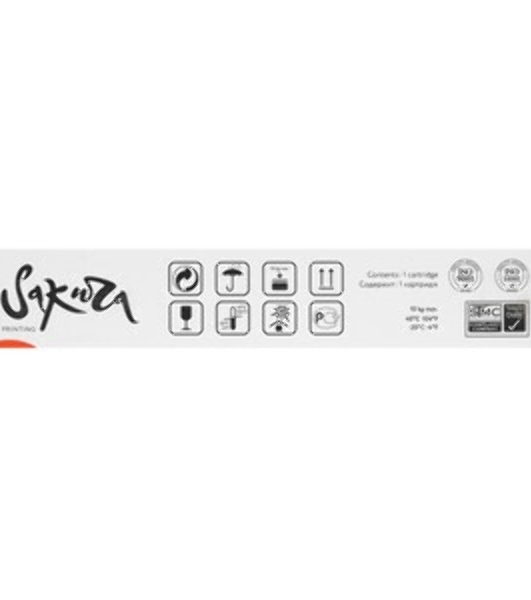 Картридж лазерный Sakura 106R03746 для Xerox, желтый, 16500 к.