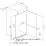 Встраиваемый холодильник Kuppersberg NBM 17863, Габариты(ВхШхГ):178.5x54x54,5; Перенавешиваемые двери, Класс энергопотребления А++ (222 кВт/ч), No-frost, 182л/59л, Уровень шума: 41 Дб, фото12