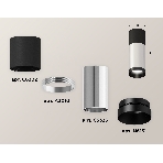 Светильник Ambrella Light XS6325060 PSL/SBK/PBK серебро полированное/черный песок/черный полированноый MR16 GU5.3, фото 1