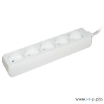 Удлинитель IEK WYP10-06-05-05-N У5 5 мест 2Р/5 метров 2х0.75 мм2 10А/250 IEK, фото2