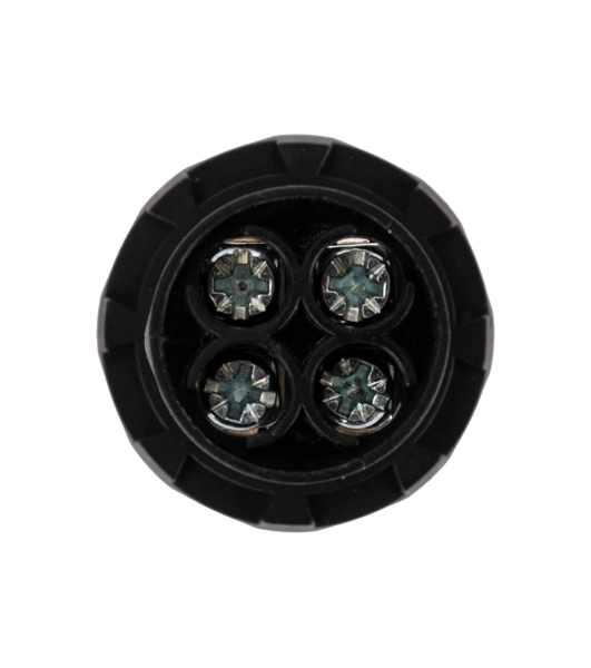 Кнопка Rexant EB22 возвратная красная NO+NC 230 В