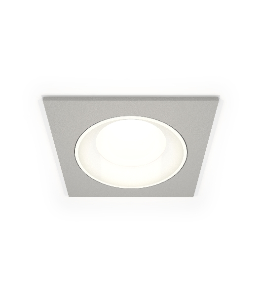 Комплект встраиваемого светильника Ambrella light XC7633060 SGR/SWH серый песок/белый песок MR16 GU5.3 (C7633, N7020)