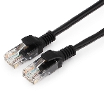 Патч-корд UTP Cablexpert cat.5e, 2м, литой, многожильный, черный, фото5