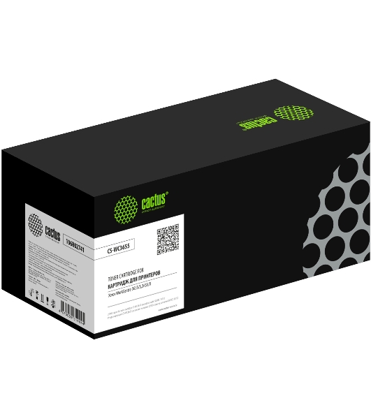 Картридж лазерный Cactus CS-WC3655 106R02741 черный (25900 стр.) для Xerox Workcentre 3655