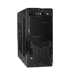 Компьютерный корпус Miditower ExeGate CP-601 Black, ATX, (без БП), 2хUSB, Audio, фото8
