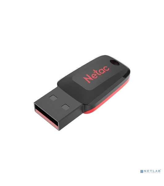 Флешка USB R/W Netac 128Gb U197 NT03U197N-128G-20BK USB 2.0 черный/красный
