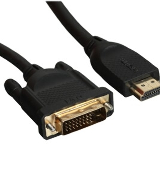 Кабель/Кабель HDMI to DVI-D (19M -25M) 5м, TV-COM