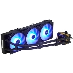 Система жидкостного охлаждения Thermalright Frozen Warframe 360 ARGB Soc-AM5/AM4/1200/1700/1851 черный 4-pin 29.8dB Al LCD Ret (F-WFRAME-360-BL-ARGB), фото18