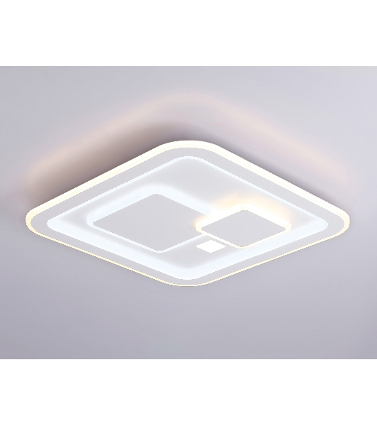 Светильник Ambrella light FA7712 WH белый 3000K-6400K 99W 480*480*60 (ПДУ РАДИО 2.4G)
