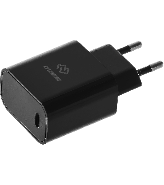Сетевое зарядное устройство Digma DGW2C 3A PD черный