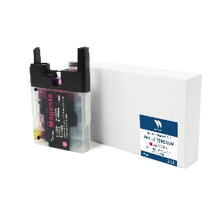 Картридж струйный NVPrint LC-1280XLM (NV-LC1280XLM) Magenta для Brother MFCJ5910/6510/6910 (19 мл) совместимый