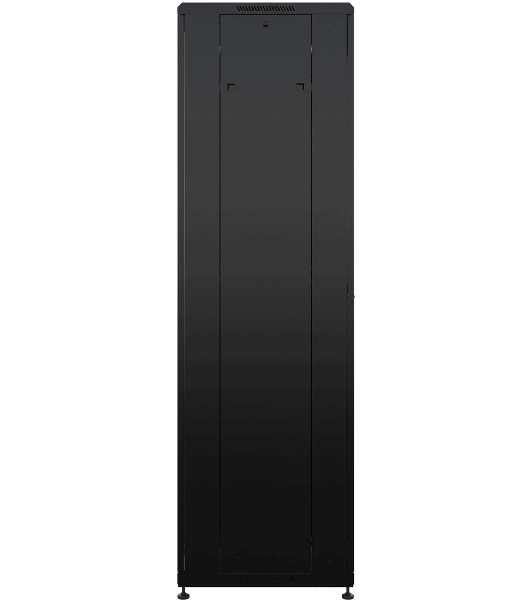 Шкаф коммутационный NTSS Премиум (NTSS-R42U6060GS-1BL) напольный 42U 600x600 мм пер. дв. стекл металл 900 кг черный 510 мм 86 кг 1987 мм 20 металл