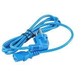 Кабель питания Cablexpert PC-186-VDE-B-1.8M, Schuko-C13, 3x0.75мм2, 10A, с заземлением, медь, 1.8м, синий, пакет, фото4