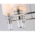 Люстра Ambrella light LH71291/6 SN/WH никель/белый E14/6 max 40W D680*730, фото5