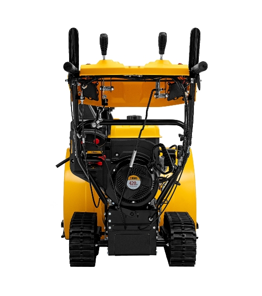 Бензиновая снегоуборочная машина SBL 711DT PRO, 420cc, гусеницы, эл.старт, блок. дифф. Denzel