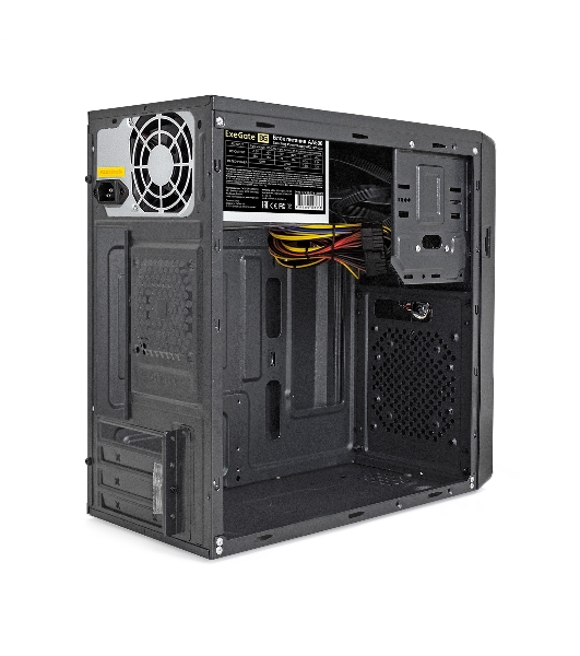 Компьютерный корпус Minitower ExeGate EX286427RUS BA-309-500W-8 (mATX, БП AA500 с вент. 8см, 2хUSB, HD аудио, черный)