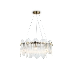 Светильник Ambrella light LH31251/6 BS/CL латунь/прозрачный E14*6 max 40W D510*270, фото9