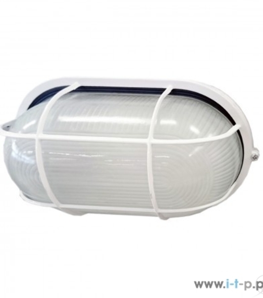 Светильник IEK LNPP0-1202-1-100-K01 НПП1202 белый/овал с реш. 100Вт IP54 IEK