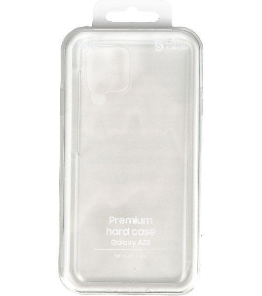 Чехол (клип-кейс) Samsung для Samsung Galaxy A22 LTE Wits Premium Hard Case прозрачный (GP-FPA225WSATR)