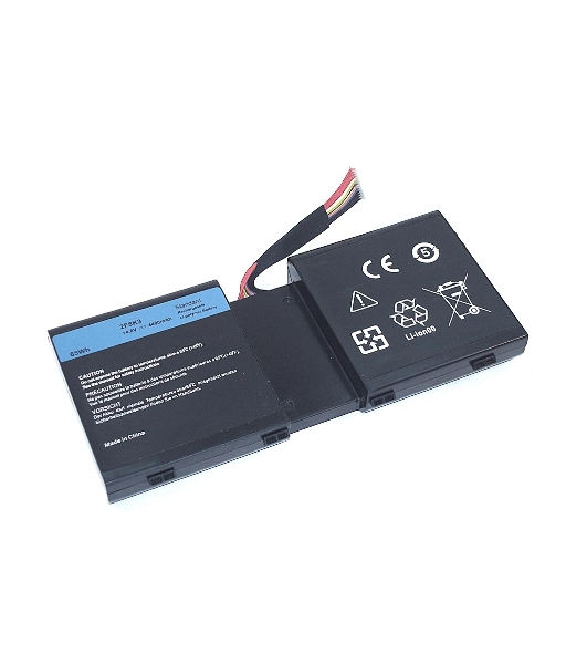 Аккумуляторная батарея для ноутбука Dell Alienware 17 R1 (2F8K3) 14.8V 5200mAh черный OEM