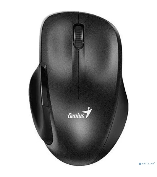 Мышь беспроводная Genius Ergo 8200S черный, 1200 dpi, радиоканал, USB, кнопки - 5