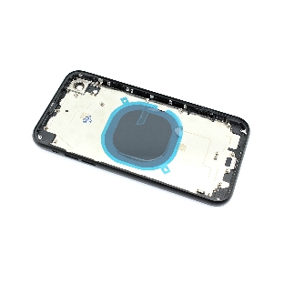 Задняя крышка (корпус) в сборе с рамкой для Apple iPhone XR черный