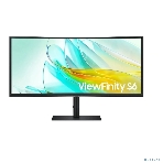 Монитор 34' Samsung ViewFinity S6 S34C650UAIXCI VA 3440x1440, 100 Гц, 5 мс, 21:9, 350 кд/м², 1xHDMI, 1xDP, 3xUSB, 1xUSB-C, 1xUSB-B, 1x3.5 мм, 2x5 Вт, изогнутый R1000, черный, фото15