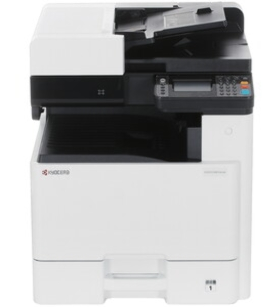 МФУ лазерное Kyocera Ecosys M8124cidn (1102P43AX0) АЗИЯ, (А3, 24/12 ppm A4/A3 1,5 Gb, USB, Network, дуплекс, автоподатчик, пуск. комплект, старт. карт.TK-8110)